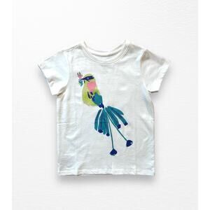 NWT Tea Collection Tropical Bird Tee, Size 5